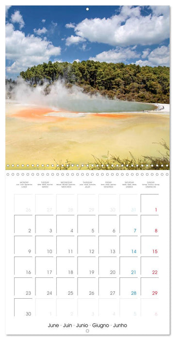 Beautiful New Zealand (CALVENDO Monthly Calendar 2025)