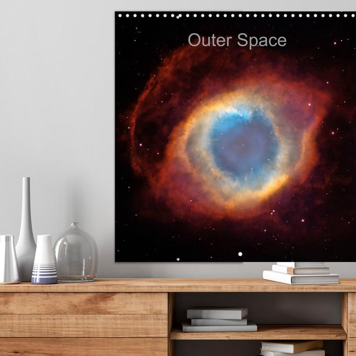 Outer Space (CALVENDO Monthly Calendar 2025)