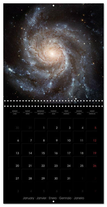 Outer Space (CALVENDO Monthly Calendar 2025)