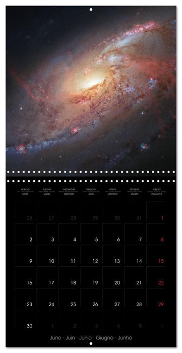 Outer Space (CALVENDO Monthly Calendar 2025)