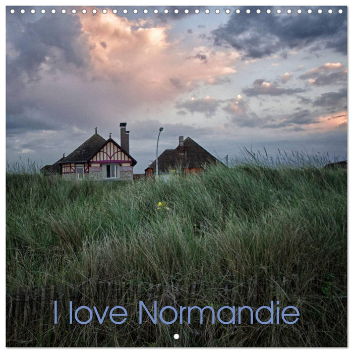 I love Normandie (CALVENDO Calendrier mensuel 2025)