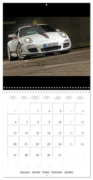 Porsche 911 GT3 RS 4.0 (CALVENDO Monthly Calendar 2025)