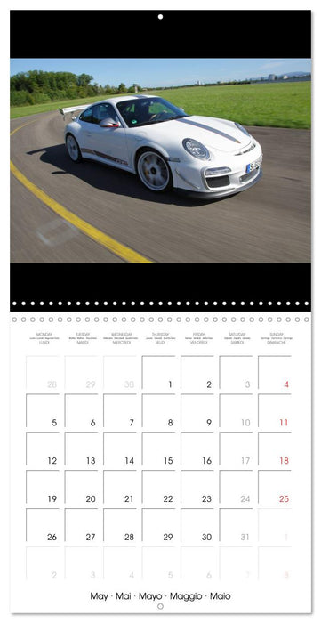 Porsche 911 GT3 RS 4.0 (CALVENDO Monthly Calendar 2025)