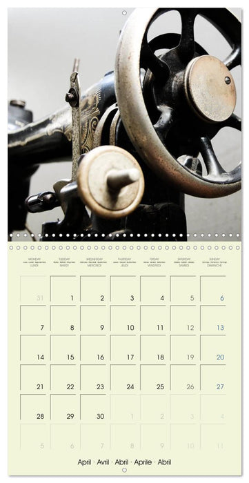 Historic Sewing Tools (CALVENDO Monthly Calendar 2025)