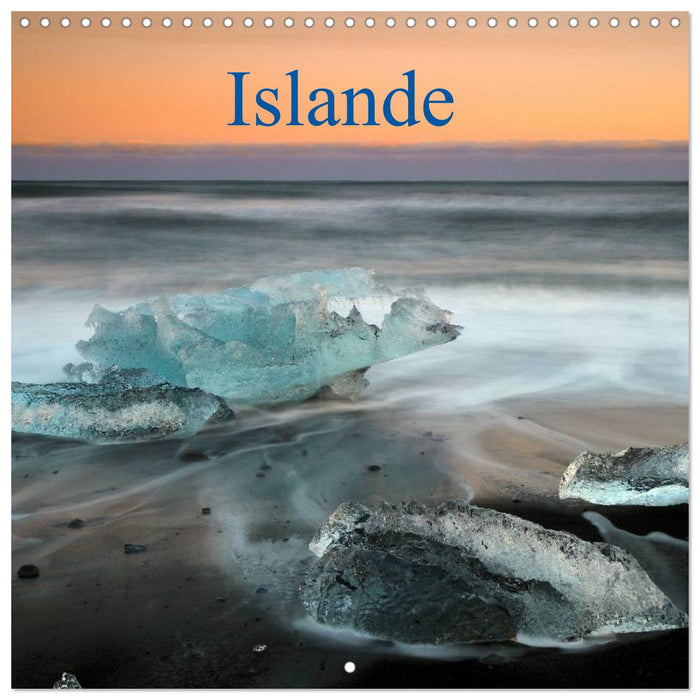 Islande (CALVENDO Calendrier mensuel 2025)