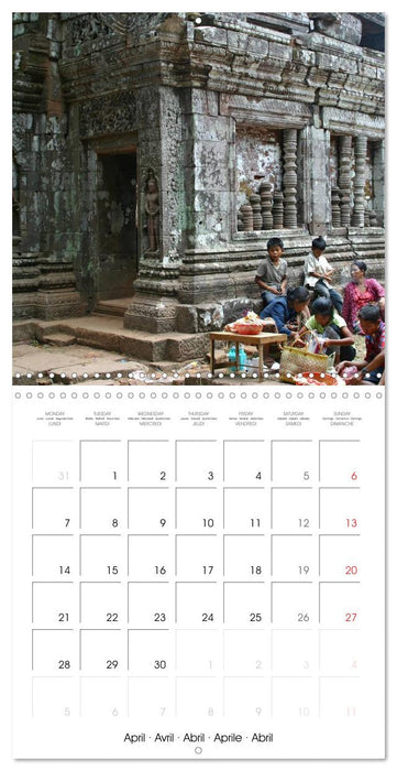 People's Democratic Republic - Laos (CALVENDO Monthly Calendar 2025)