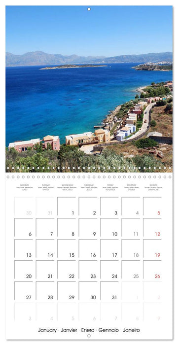 Crete - Greece (CALVENDO Monthly Calendar 2025)