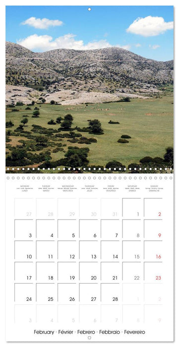 Crete - Greece (CALVENDO Monthly Calendar 2025)