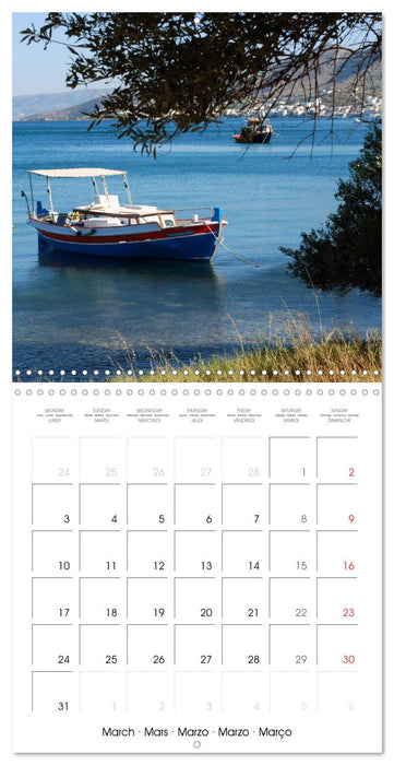 Crete - Greece (CALVENDO Monthly Calendar 2025)