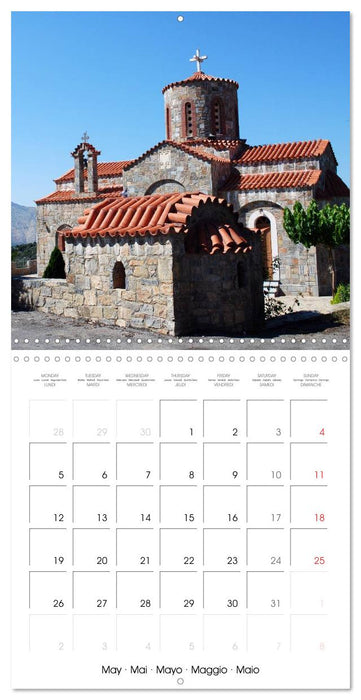 Crete - Greece (CALVENDO Monthly Calendar 2025)