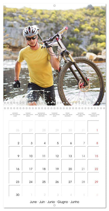 Édition Sport fun : VTT - par monts et par vaux (CALVENDO Calendrier mensuel 2025)