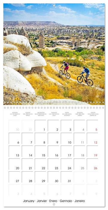 Cappadocia by mountain bike (CALVENDO Monthly Calendar 2025)