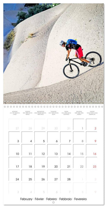 Cappadocia by mountain bike (CALVENDO Monthly Calendar 2025)