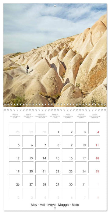 Cappadocia by mountain bike (CALVENDO Monthly Calendar 2025)