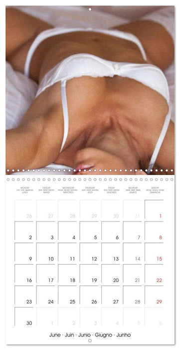 Erotica • Back views and body parts (CALVENDO Monthly Calendar 2025)