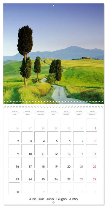 Magic of Tuscany (CALVENDO Monthly Calendar 2025)