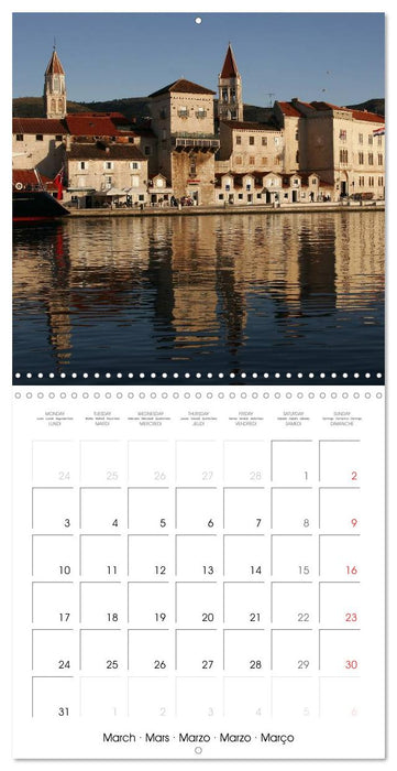 colourful Croatia (CALVENDO Monthly Calendar 2025)