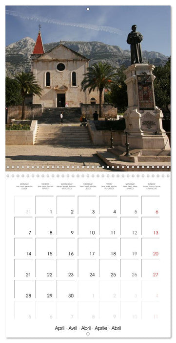 colourful Croatia (CALVENDO Monthly Calendar 2025)