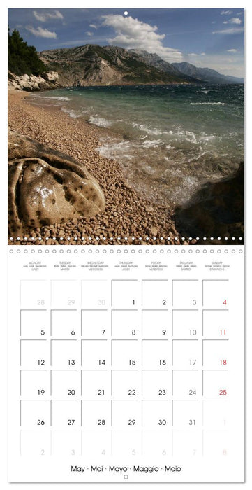 colourful Croatia (CALVENDO Monthly Calendar 2025)