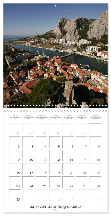 colourful Croatia (CALVENDO Monthly Calendar 2025)