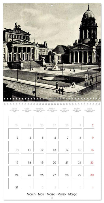 Greetings from Berlin – Historic views of the city (CALVENDO Monthly Calendar 2025)