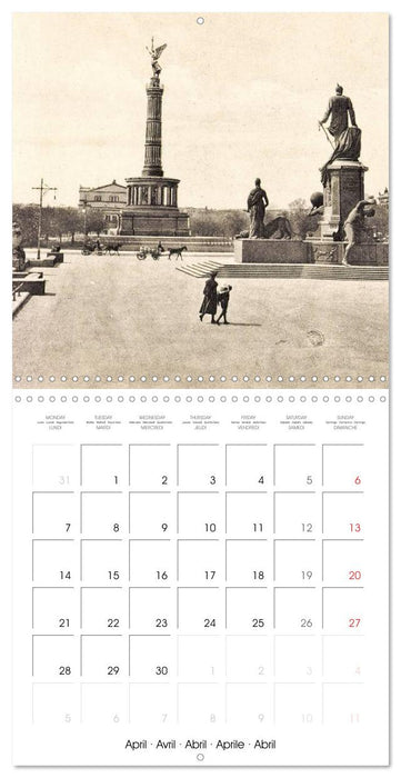 Greetings from Berlin – Historic views of the city (CALVENDO Monthly Calendar 2025)