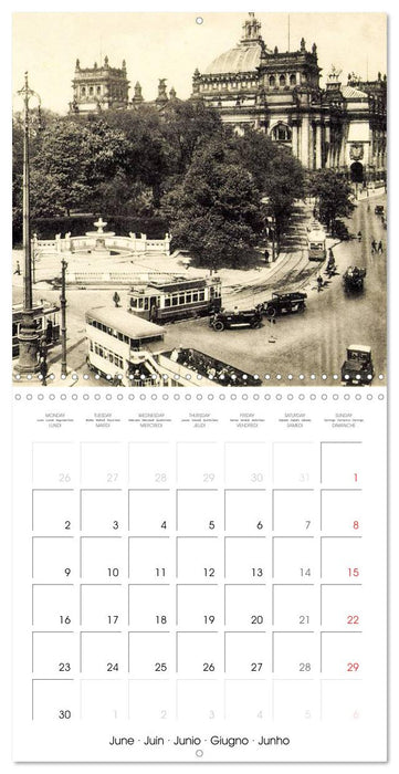 Greetings from Berlin – Historic views of the city (CALVENDO Monthly Calendar 2025)