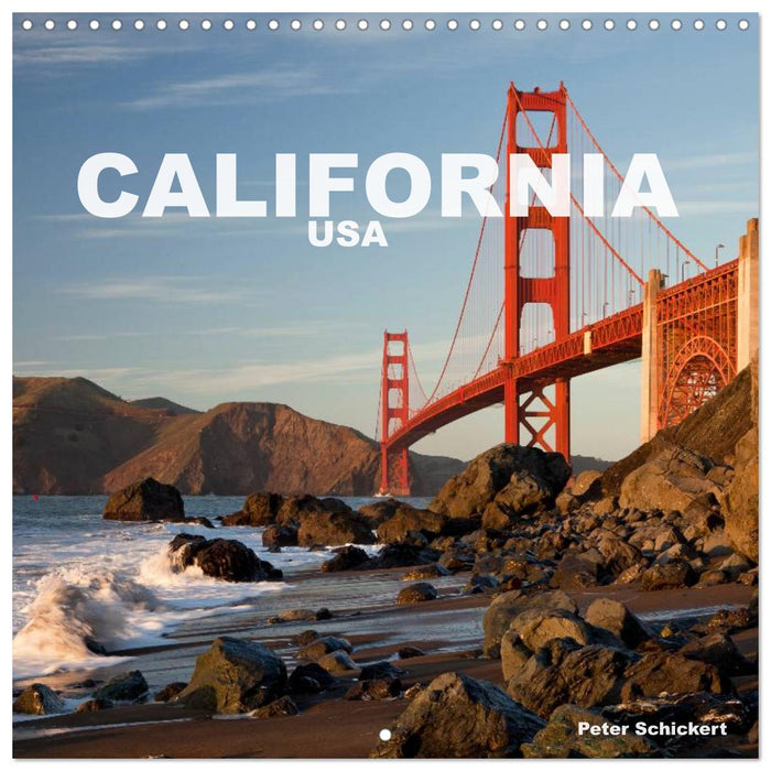 California - USA (CALVENDO Monthly Calendar 2025)