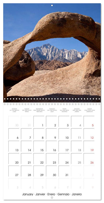 California - USA (CALVENDO Monthly Calendar 2025)