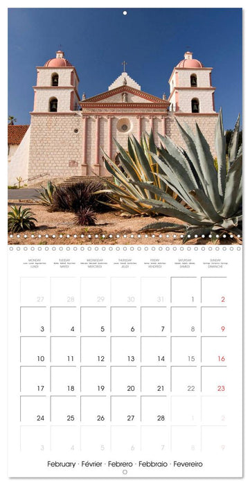 California - USA (CALVENDO Monthly Calendar 2025)