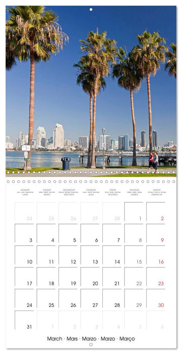 California - USA (CALVENDO Monthly Calendar 2025)