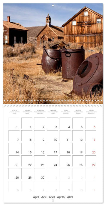 California - USA (CALVENDO Monthly Calendar 2025)