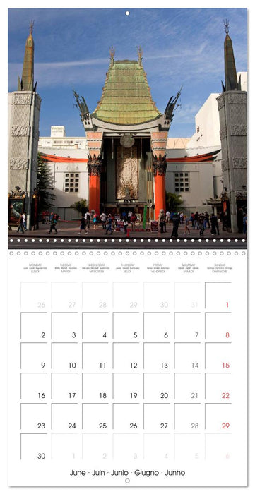 California - USA (CALVENDO Monthly Calendar 2025)