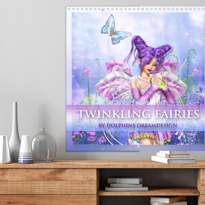 Twinkling Fairies (CALVENDO Monthly Calendar 2025)