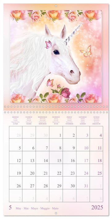 Dreamy Unicorns (CALVENDO Monthly Calendar 2025)