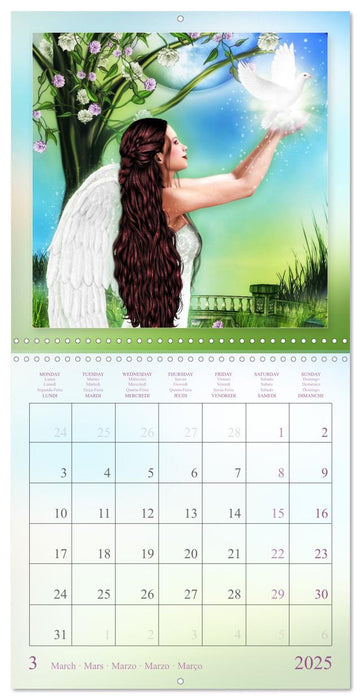 Heavenly Angels (CALVENDO Monthly Calendar 2025)