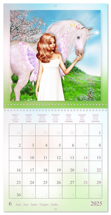 Heavenly Angels (CALVENDO Monthly Calendar 2025)