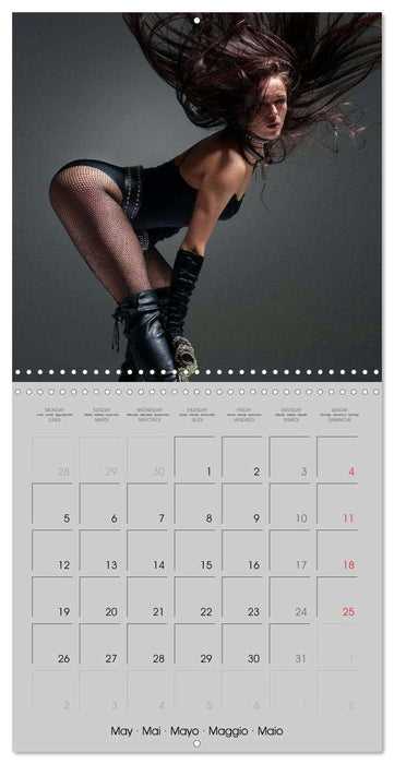 Erotica • Sensual Leather & Lingerie Fantasies (CALVENDO Monthly Calendar 2025)