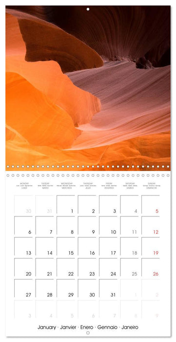 Beautiful Antelope Canyon (CALVENDO Monthly Calendar 2025)