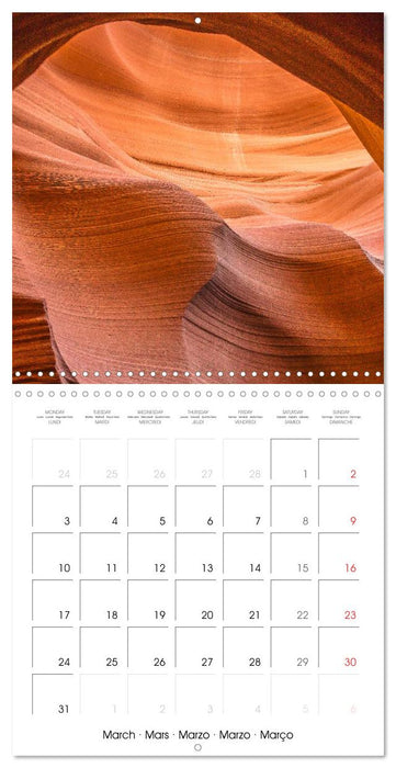 Beautiful Antelope Canyon (CALVENDO Monthly Calendar 2025)