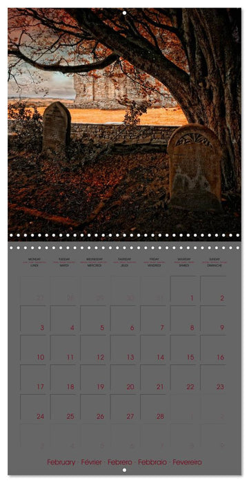 Gothic - Awaiting Darkness (CALVENDO Monthly Calendar 2025)