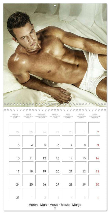 Men • sensual and erotic guys (CALVENDO Monthly Calendar 2025)