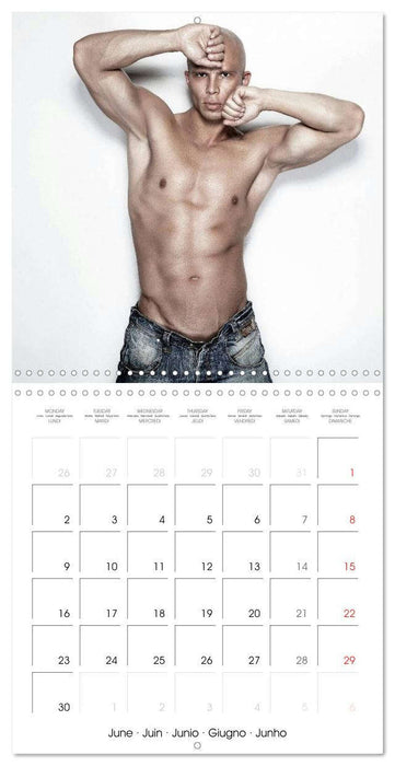 Men • sensual and erotic guys (CALVENDO Monthly Calendar 2025)