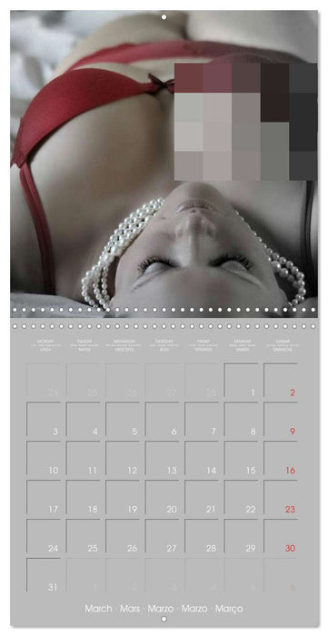 Erotica • Sensual and fascinating Moments (CALVENDO Monthly Calendar 2025)