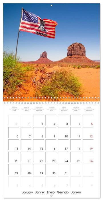 Monument Valley – Gorgeous Scenic Views (CALVENDO Monthly Calendar 2025)