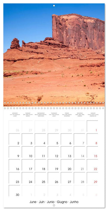 Monument Valley – Gorgeous Scenic Views (CALVENDO Monthly Calendar 2025)