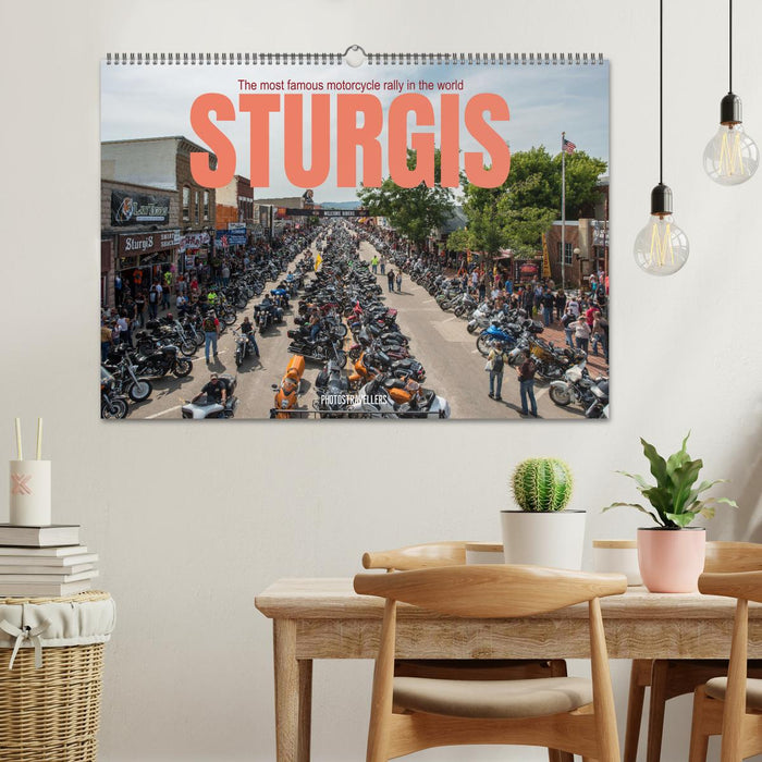 Sturgis - The most famous motorcycle rally in the world (CALVENDO Monthly Calendar 2025)