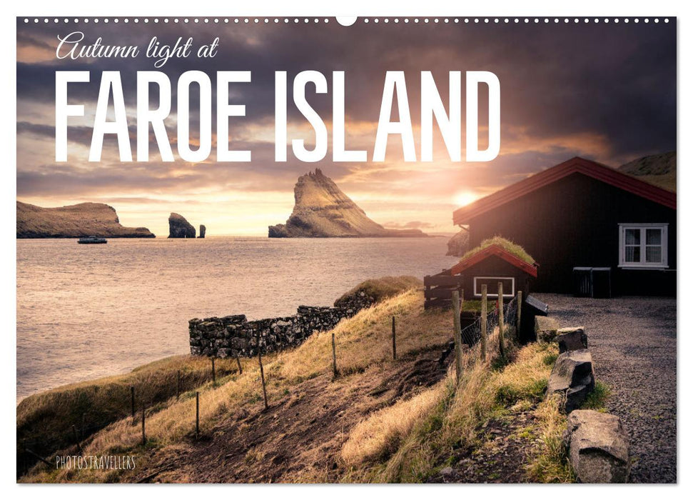 Autumn light at Faroe island (CALVENDO Monthly Calendar 2025)