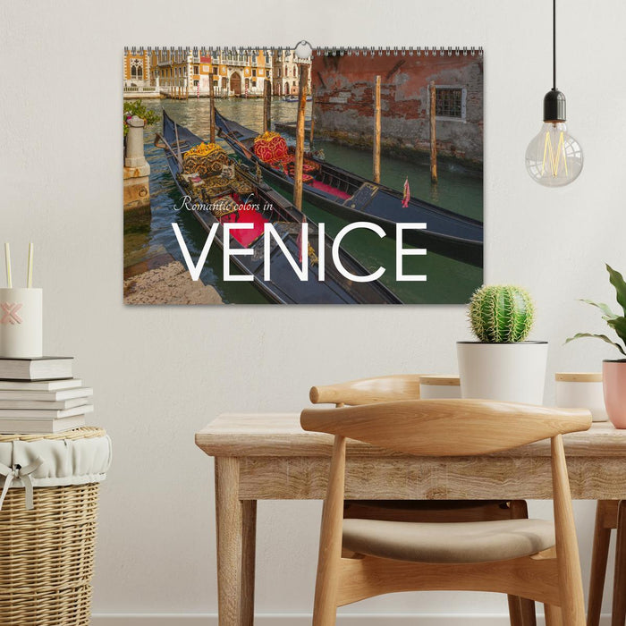 Romantic colors in Venice (CALVENDO Monthly Calendar 2025)