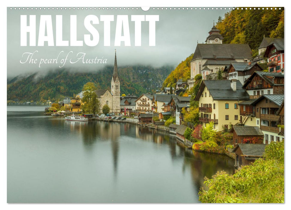 Hallstatt The pearl of Austria (CALVENDO Monthly Calendar 2025)